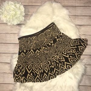 Diane Von Furstenberg Silk Pleated Skirt